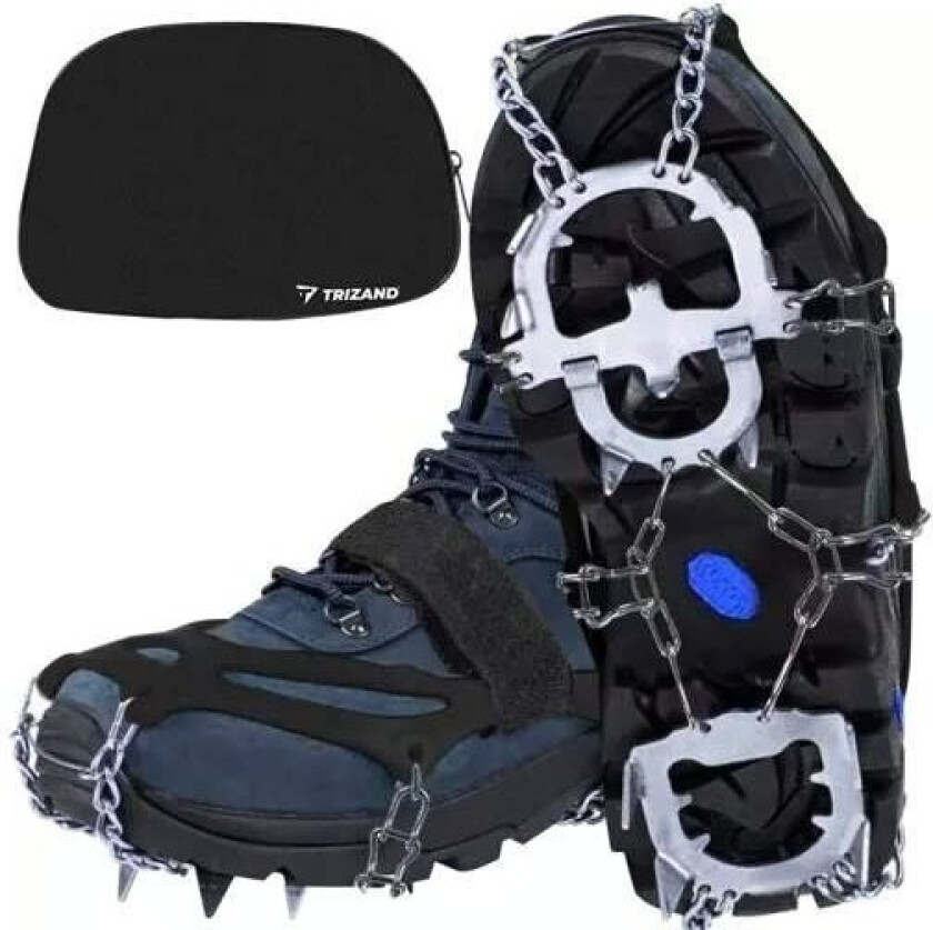 Støvel stegjern/sklisikre pigger str L Trizand