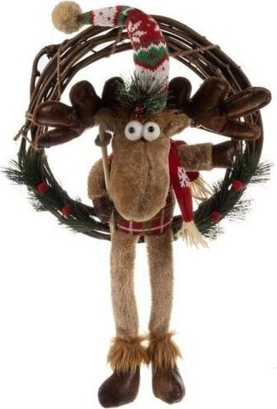 Bilde av Julekrans på døra - rein Ruhhy 22316