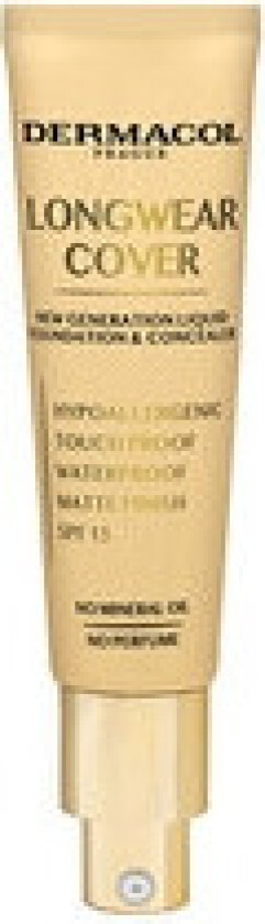 - Longwear Cover SPF 15 Liquid Foundation & Concealer - Long-lasting make-up 30 ml