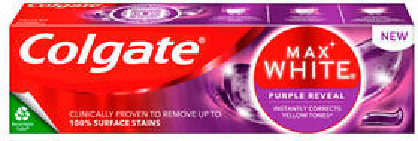 - Max White Purple Reveal - Unisex, 75 ml