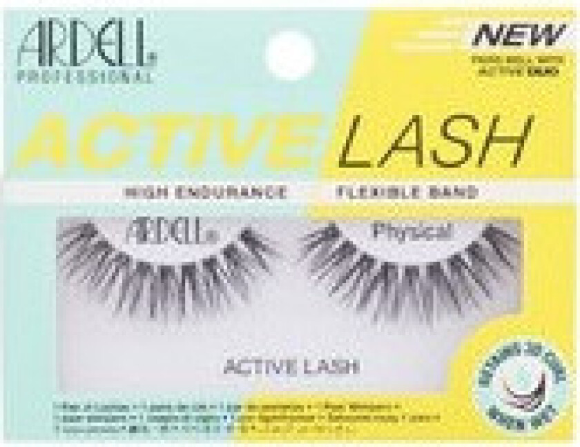 - Active Lash Physical Black - For Women, 1 pc