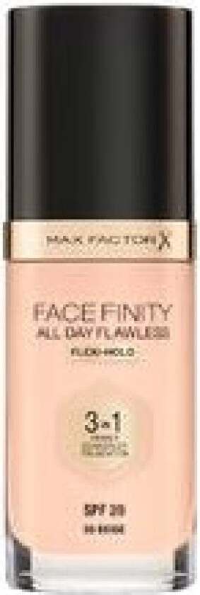 Facefinity All Day Flawless 3-In-1 Foundation #44 Warm