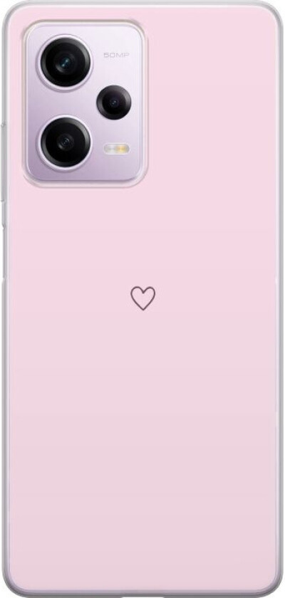 Mobildeksel til Xiaomi Redmi Note 12 Pro med Hjerte motiv