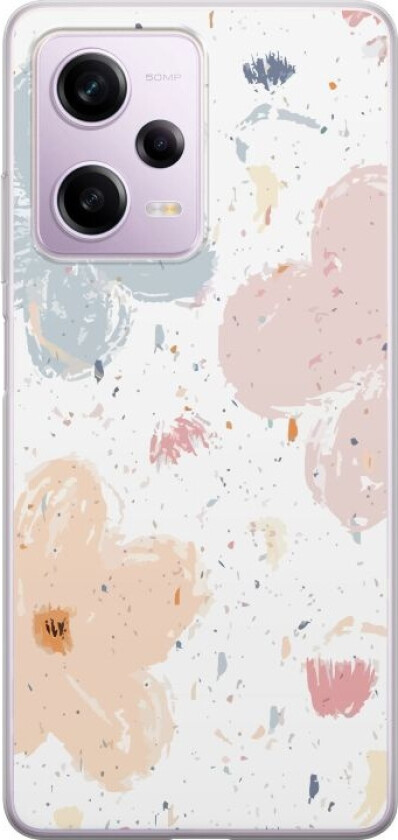 Mobildeksel til Xiaomi Redmi Note 12 Pro med Blomster motiv