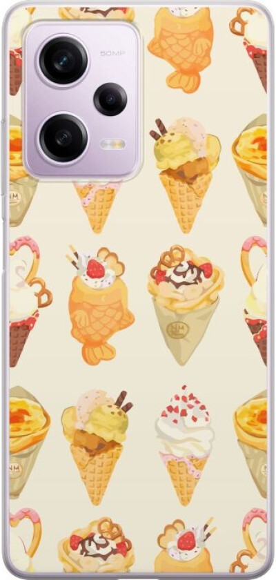 Mobildeksel til Xiaomi Redmi Note 12 Pro med Glassig motiv