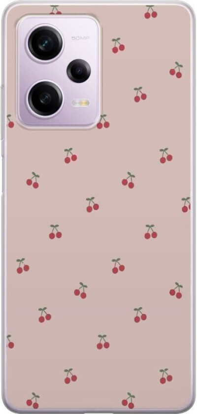 Mobildeksel til Xiaomi Redmi Note 12 Pro med Kirsebær motiv