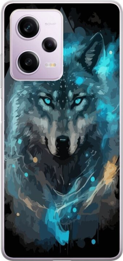 Mobildeksel til Xiaomi Redmi Note 12 Pro med Ulve motiv
