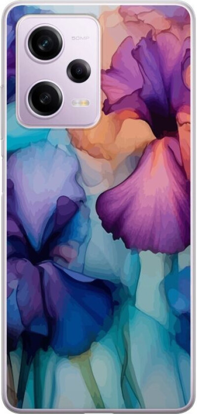 Mobildeksel til Xiaomi Redmi Note 12 Pro med Magiske blomster motiv