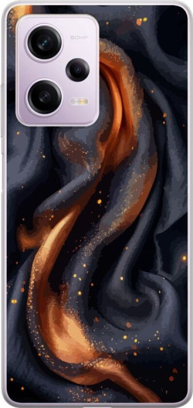 Mobildeksel til Xiaomi Redmi Note 12 Pro med Brennende silke motiv