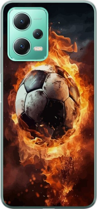 Mobildeksel til Xiaomi Redmi Note 12 med Fotball motiv