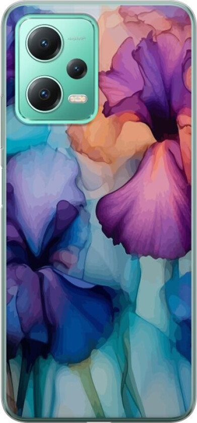 Mobildeksel til Xiaomi Redmi Note 12 med Magiske blomster motiv