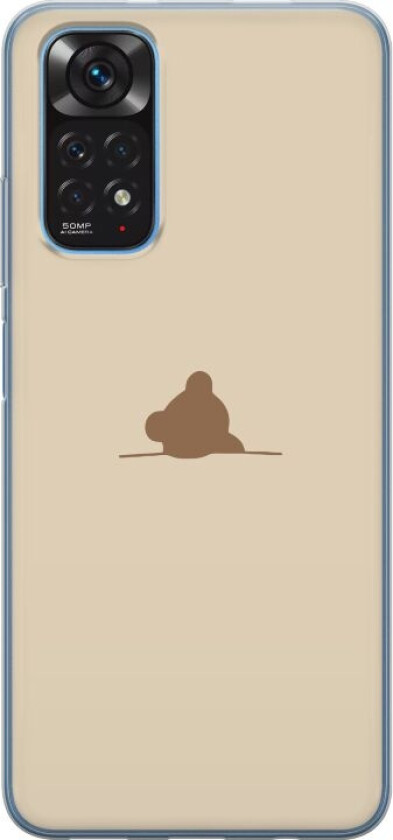 Mobildeksel til Xiaomi Redmi Note 11 med Nalle motiv