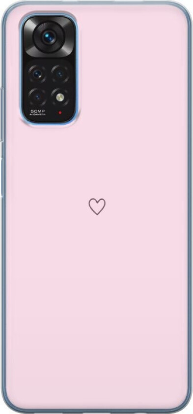Mobildeksel til Xiaomi Redmi Note 11 med Hjerte motiv