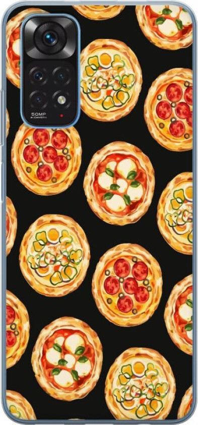 Mobildeksel til Xiaomi Redmi Note 11 med Pizza motiv