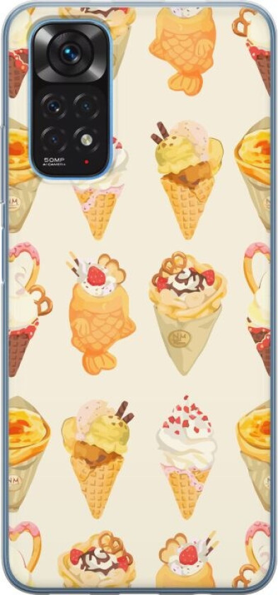 Mobildeksel til Xiaomi Redmi Note 11 med Glassig motiv