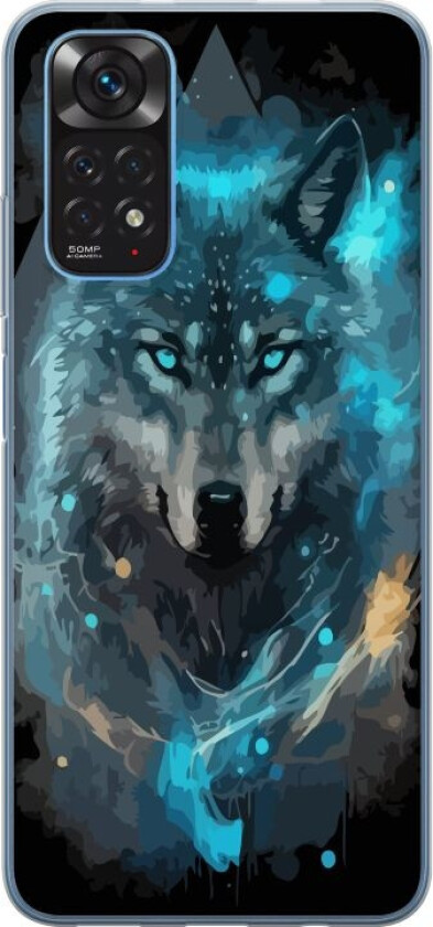 Mobildeksel til Xiaomi Redmi Note 11 med Ulve motiv