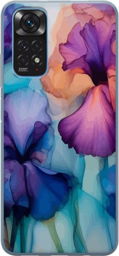 Mobildeksel til Xiaomi Redmi Note 11 med Magiske blomster motiv