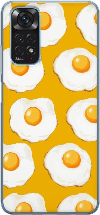 Mobildeksel til Xiaomi Redmi Note 11 med Stekt egg motiv