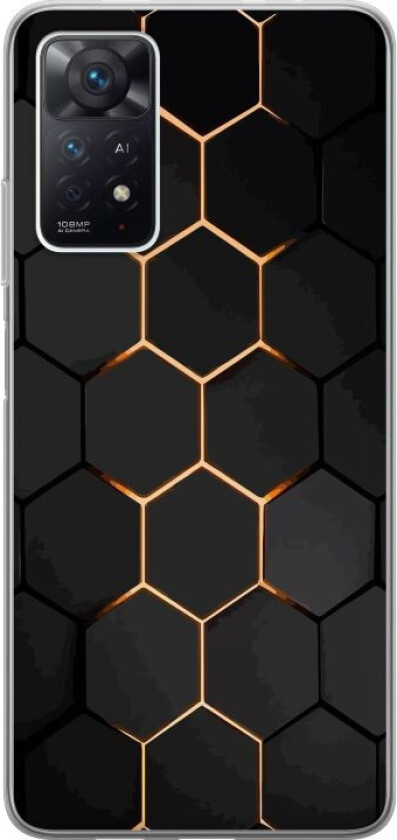 Mobildeksel til Xiaomi Redmi Note 11 Pro 5G med Luksuriøst Mønster motiv