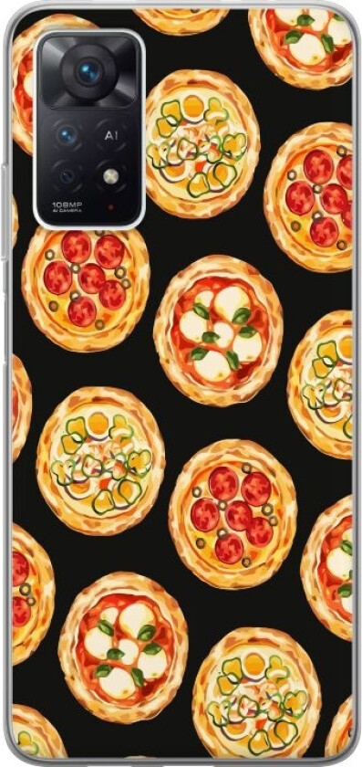 Mobildeksel til Xiaomi Redmi Note 11 Pro 5G med Pizza motiv