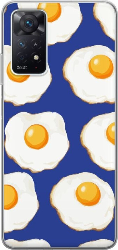 Mobildeksel til Xiaomi Redmi Note 11 Pro 5G med Stekte egg motiv