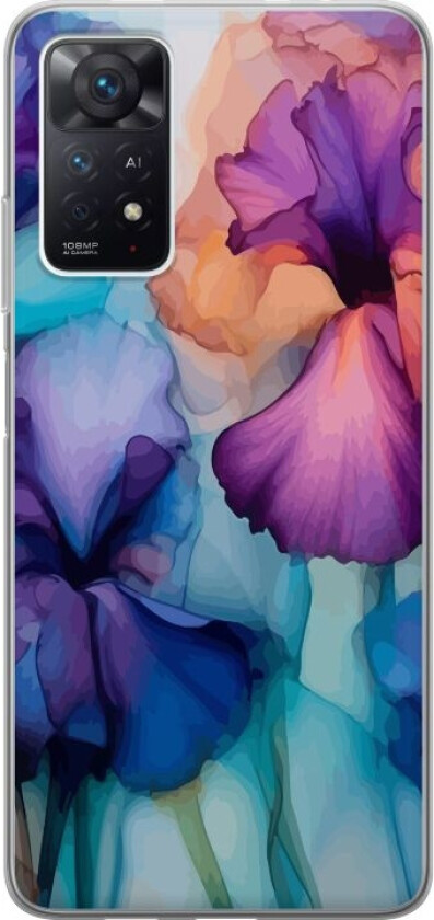 Mobildeksel til Xiaomi Redmi Note 11 Pro 5G med Magiske blomster motiv