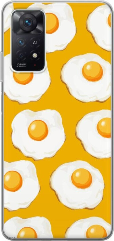 Mobildeksel til Xiaomi Redmi Note 11 Pro 5G med Stekt egg motiv