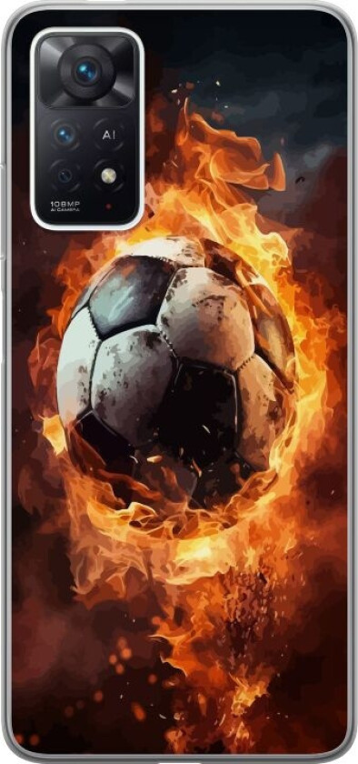 Mobildeksel til Xiaomi Redmi Note 11 Pro med Fotball motiv