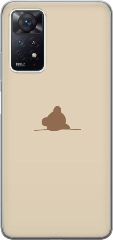 Mobildeksel til Xiaomi Redmi Note 11 Pro med Nalle motiv