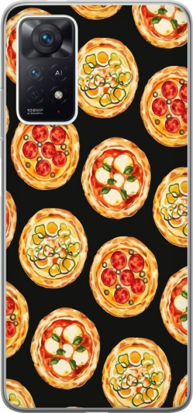 Mobildeksel til Xiaomi Redmi Note 11 Pro med Pizza motiv