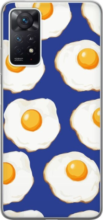 Mobildeksel til Xiaomi Redmi Note 11 Pro med Stekte egg motiv