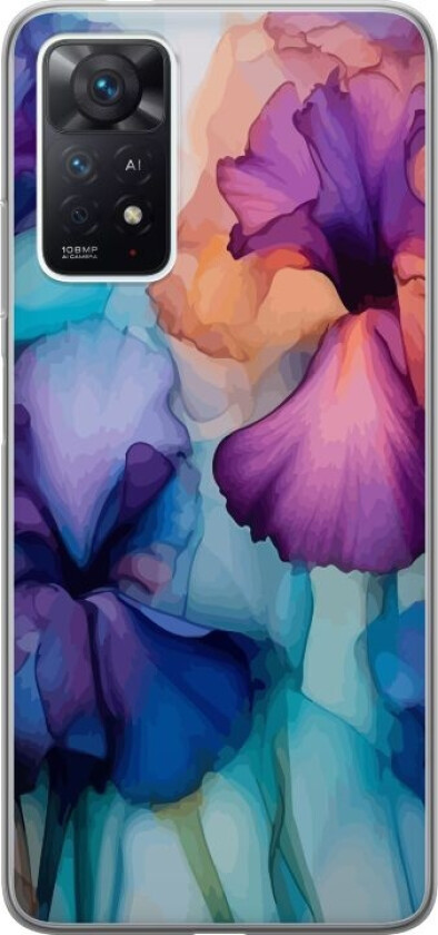 Mobildeksel til Xiaomi Redmi Note 11 Pro med Magiske blomster motiv