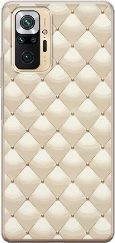 Mobildeksel til Xiaomi Redmi Note 10 Pro med Gullglans motiv