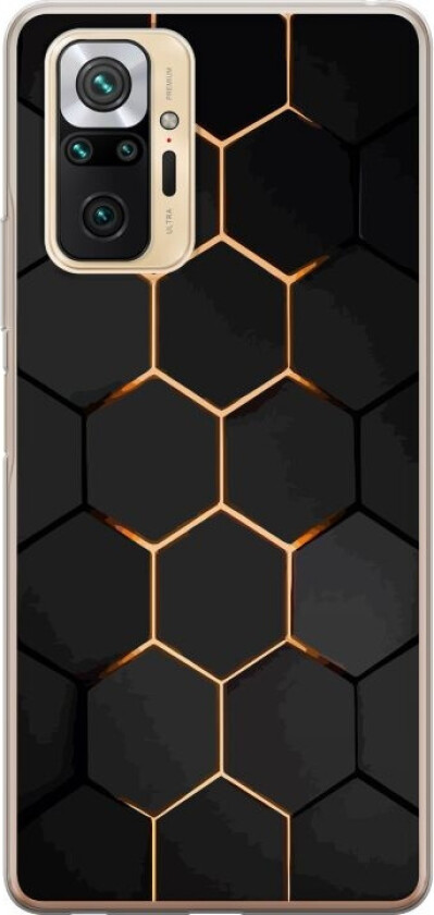 Mobildeksel til Xiaomi Redmi Note 10 Pro med Luksuriøst Mønster motiv