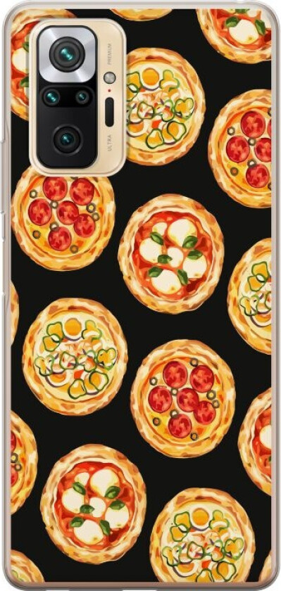 Mobildeksel til Xiaomi Redmi Note 10 Pro med Pizza motiv