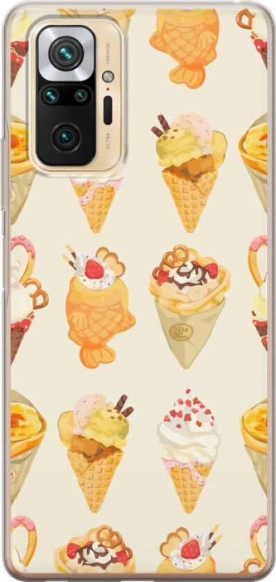 Mobildeksel til Xiaomi Redmi Note 10 Pro med Glassig motiv