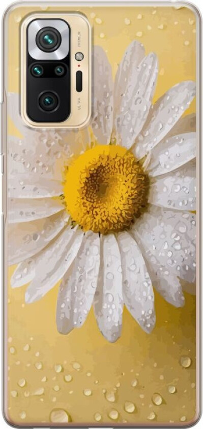 Mobildeksel til Xiaomi Redmi Note 10 Pro med Porselensblomst motiv