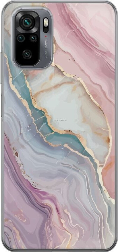 Mobildeksel til Xiaomi Redmi Note 10 med Marmor motiv