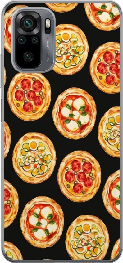 Mobildeksel til Xiaomi Redmi Note 10 med Pizza motiv