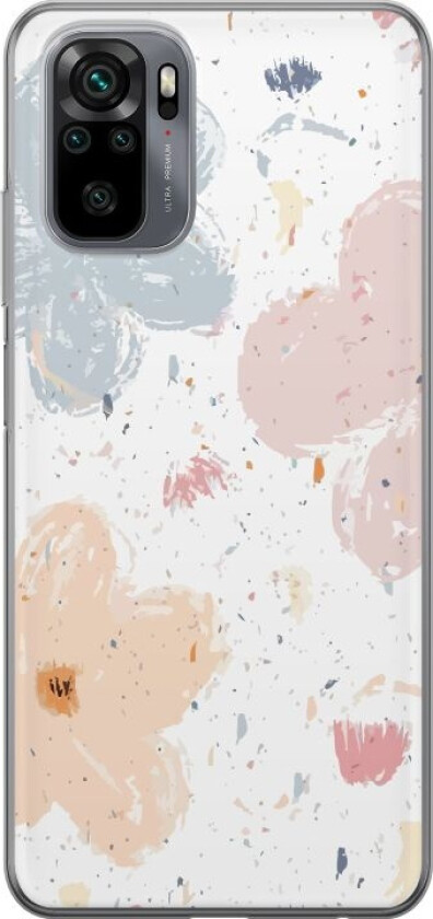 Mobildeksel til Xiaomi Redmi Note 10 med Blomster motiv