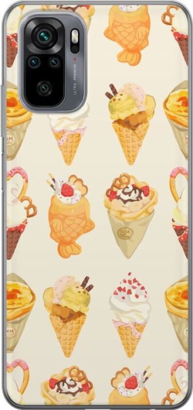 Mobildeksel til Xiaomi Redmi Note 10 med Glassig motiv