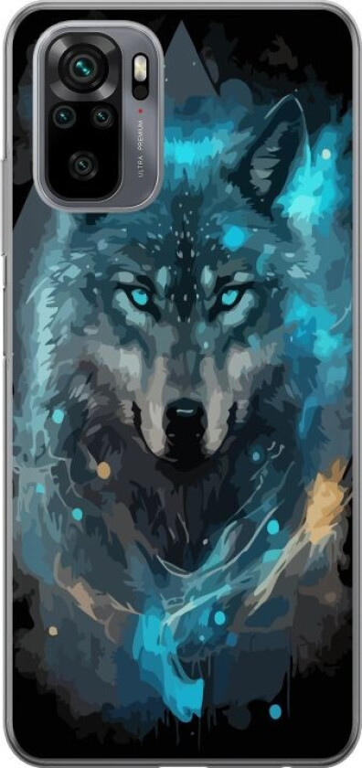 Mobildeksel til Xiaomi Redmi Note 10 med Ulve motiv