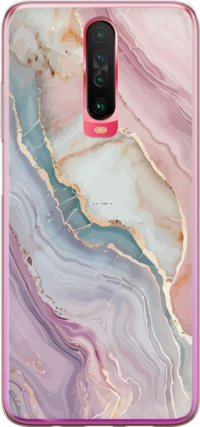 Mobildeksel til Xiaomi Redmi K30 med Marmor motiv