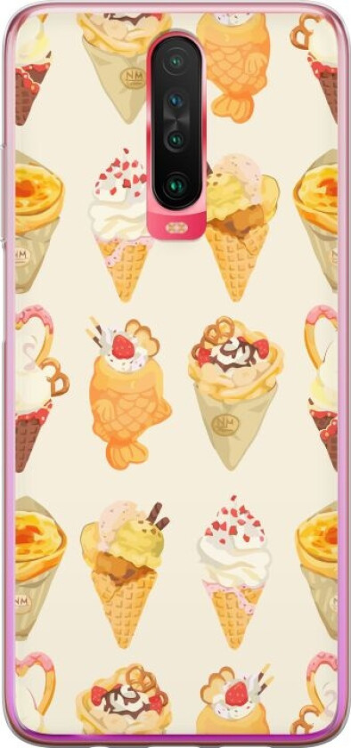 Mobildeksel til Xiaomi Redmi K30 med Glassig motiv