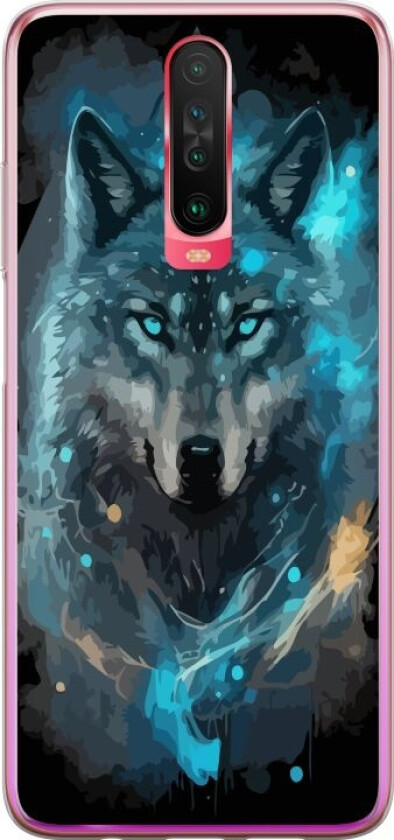 Mobildeksel til Xiaomi Redmi K30 med Ulve motiv
