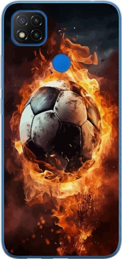 Mobildeksel til Xiaomi Redmi 9C NFC med Fotball motiv