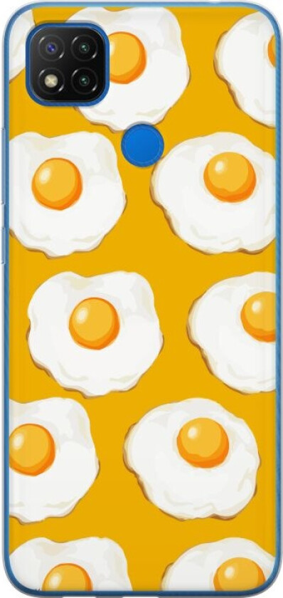 Mobildeksel til Xiaomi Redmi 9C NFC med Stekt egg motiv