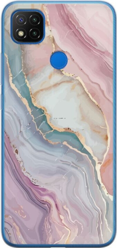 Mobildeksel til Xiaomi Redmi 9C med Marmor motiv