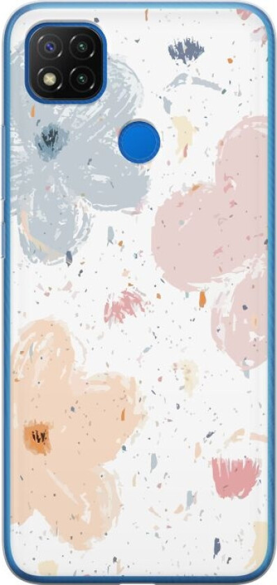 Mobildeksel til Xiaomi Redmi 9C med Blomster motiv