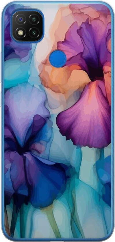 Mobildeksel til Xiaomi Redmi 9C med Magiske blomster motiv